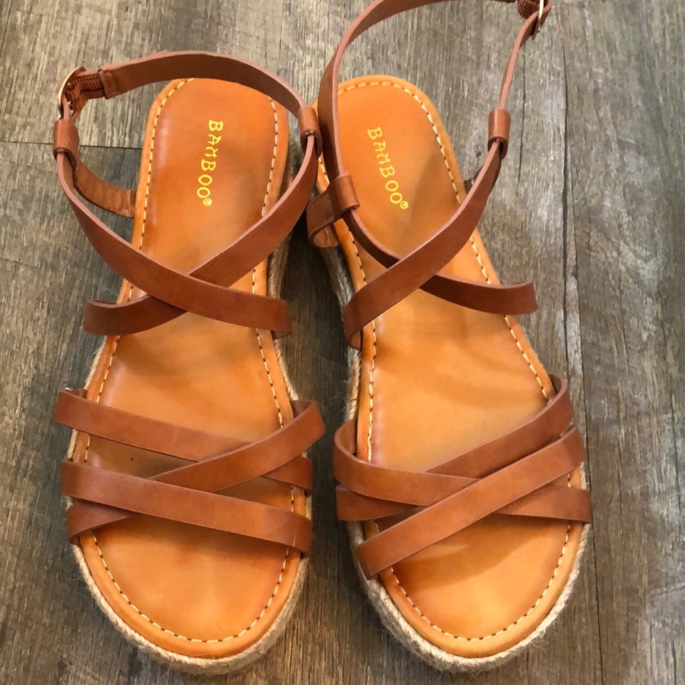 Bamboo sandals